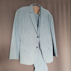 Tailor Made Three Piece Jean Suit